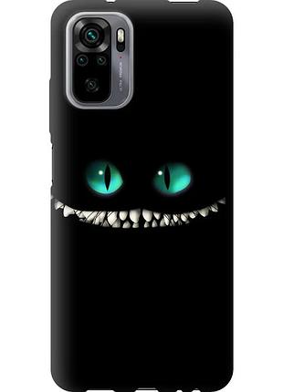 Чехол силиконовый на телефон xiaomi redmi note 10s чеширский кот "689u-2577-58250"