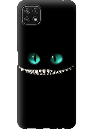 Чехол tpu на телефон samsung galaxy a22 5g a226b чеширский кот "689b-2581-58250"