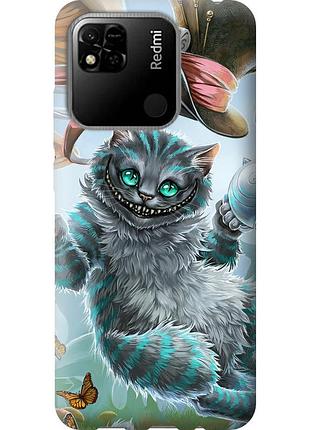 Чохол силіконовий на телефон xiaomi redmi 9c чеширський кіт 2 "3993u-2035-58250"