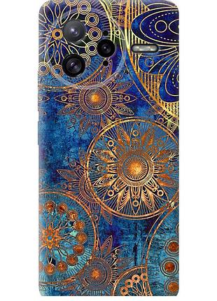 Чохол силіконовий на телефон xiaomi redmi k80 pro золотий візерунок "678u-4145-58250"