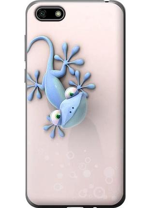 Чохол силіконовий на телефон huawei y5 2018 гекончик "1094u-1500-58250"