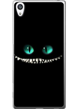 Чохол 2d пластиковий на телефон sony xperia z5 premium e6883 чеширський кіт "689t-345-58250"