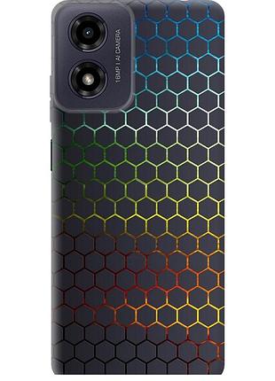 Чохол силіконовий на телефон motorola moto g24 соти, які переливаються "498u-3659-58250"