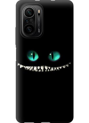 Чохол tpu на телефон xiaomi poco f3 чеширський кіт "689b-2280-58250"