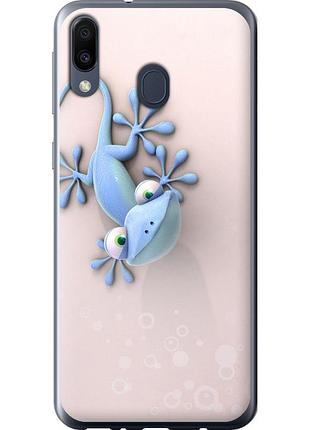 Чохол 2d пластиковий на телефон samsung galaxy m20 гекончик "1094t-1660-58250"