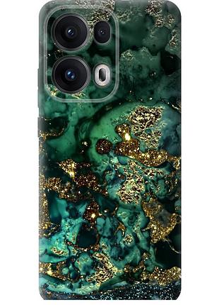Чохол силіконовий на телефон oppo reno13 pro мармур золото багатство "5419u-3943-58250"