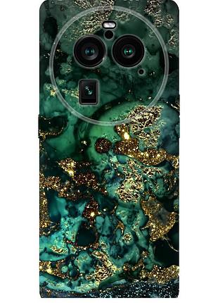 Чохол силіконовий на телефон oppo find x6 pro мармур золото багатство "5419u-3041-58250"