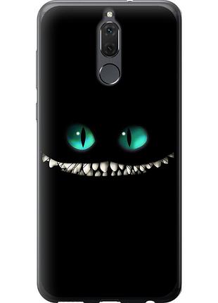 Чехол 2d пластиковый на телефон huawei mate 10 lite чеширский кот "689t-1240-58250"