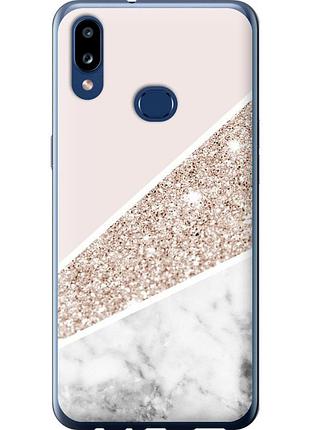 Чехол 2d пластиковый на телефон samsung galaxy a10s a107f пастельный мрамор "4342t-1776-58250"