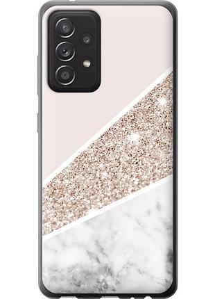 Чехол 2d пластиковый на телефон samsung galaxy a52 пастельный мрамор "4342t-2251-58250"