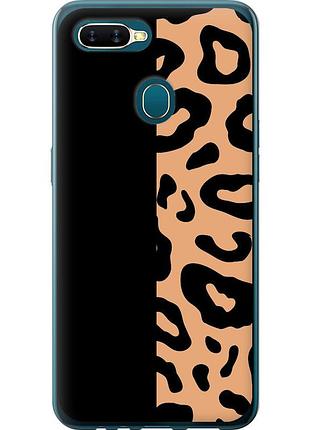 Чехол силиконовый на телефон oppo a12 пятна леопарда "4269u-2557-58250"