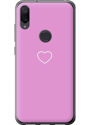 Чехол 2d пластиковый на телефон xiaomi mi play сердце 2 "4863t-1644-58250"