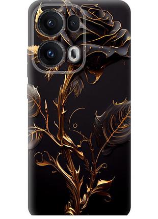 Чехол силиконовый на телефон oppo reno13 pro роза 3 "5552u-3943-58250"