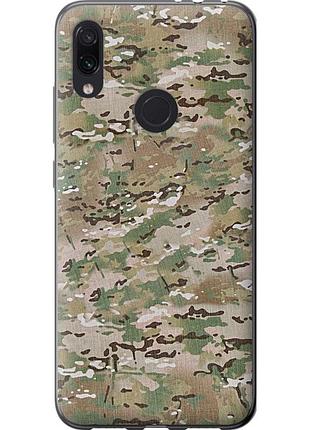 Чехол силиконовый на телефон xiaomi redmi note 7 камуфляж v5 "1201u-1639-58250"