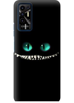 Чехол силиконовый на телефон tecno pova 2 чеширский кот "689u-2649-58250"