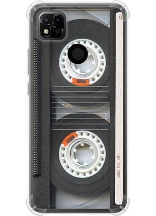 Чехол силикон с усиленными углами на телефон xiaomi redmi 9c кассета "876sp-2035-58250"