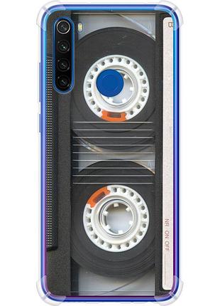 Чехол силикон с усиленными углами на телефон xiaomi redmi note 8t кассета "876sp-1818-58250"