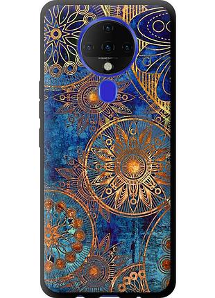 Чохол tpu на телефон tecno spark 6 ke7 золотий візерунок "678b-2418-58250"