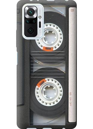 Чехол силиконовый на телефон xiaomi redmi note 10 pro кассета "876u-2297-58250"