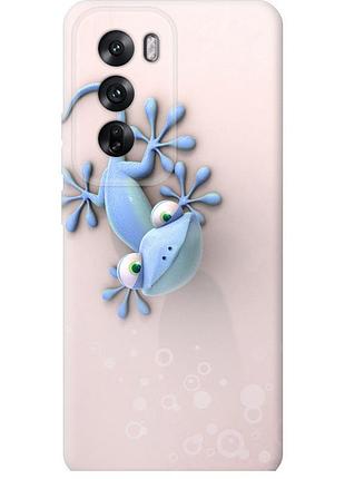 Чохол силіконовий на телефон oppo reno12 5g гекончик "1094u-3742-58250"