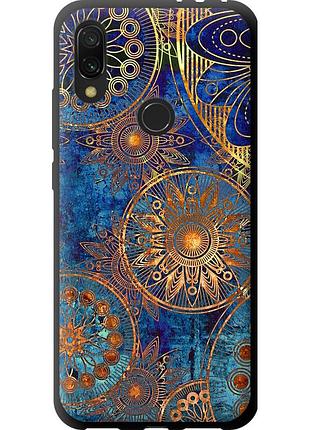 Чохол tpu на телефон xiaomi redmi 7 золотий візерунок "678b-1669-58250"