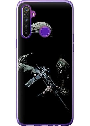 Чохол 2d пластиковий патріотичний на телефон realme 5 захисник v3 "5226t-1862-58250"