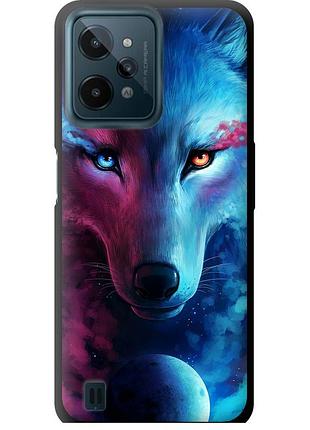 Чохол tpu на телефон realme c31 арт-вовк "3999b-2593-58250"