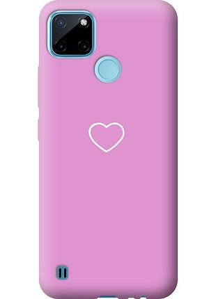 Чехол силиконовый на телефон realme c25y сердце 2 "4863u-2553-58250"