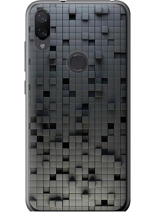 Чехол 2d пластиковый на телефон xiaomi mi play кубики "1061t-1644-58250"