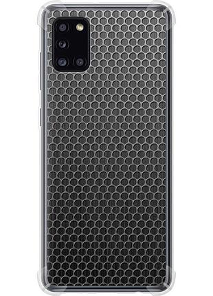 Чехол силикон с усиленными углами на телефон samsung galaxy a31 a315f ячейки "243sp-1908-58250"