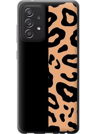 Чехол 2d пластиковый на телефон samsung galaxy a52s 5g a528b пятна леопарда "4269t-2583-58250"