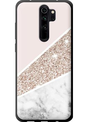Чехол tpu на телефон xiaomi redmi note 8 pro пастельный мрамор "4342b-1783-58250"