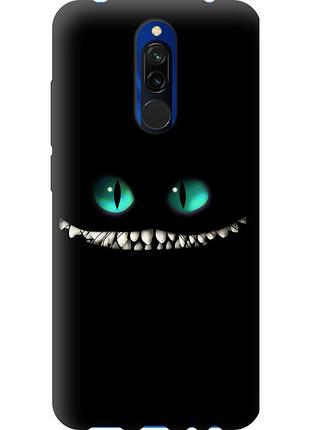Чехол tpu на телефон xiaomi redmi 8 чеширский кот "689b-1806-58250"