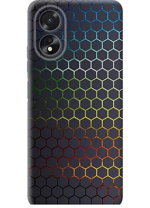 Чохол силіконовий на телефон oppo a18 соти, які переливаються "498u-3807-58250"