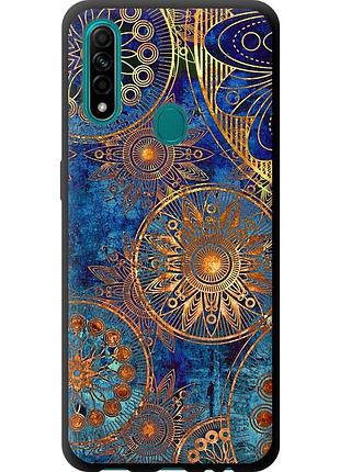 Чехол tpu на телефон oppo a31 золотой узор "678b-1074-58250"