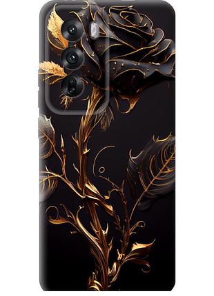 Чехол силиконовый на телефон oppo reno12 5g роза 3 "5552u-3742-58250"