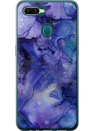 Чехол силиконовый на телефон oppo a12 мрамор 7 "4802u-2557-58250"
