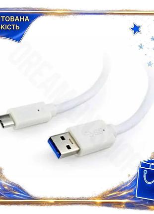 Dm кабель usb type-c специфікація 2.2 0.5 м cablexpert білий для синхронізації та живлення зарядний ка spe|lz