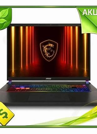 Ve ноутбук 16" msi vector new version gray мощный компьютер для игр и работы с ips 240 гц amd ryzen 9 n6w_ver