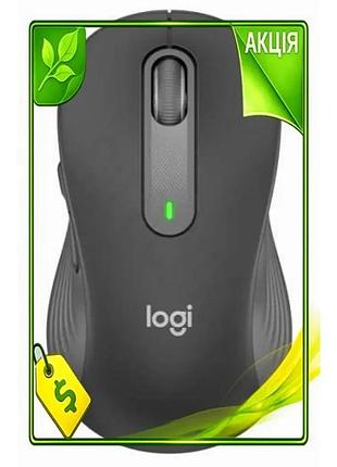 Ve бездротова миша logitech 4000 new version dpi оптична графітова для бізнесу bluetooth 5 кнопок ерго n6w_ver