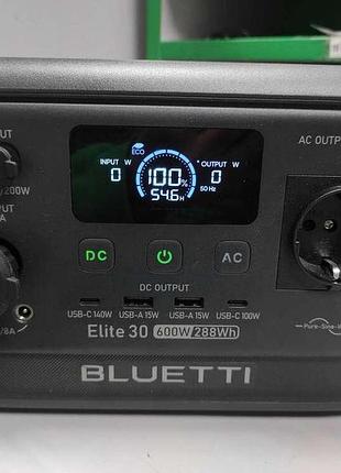 Универсальный внешний аккумулятор повербанк б/у bluetti elite 30 v2 600w
