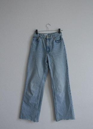 Джинси wide leg zara