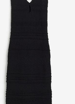 Вязаное летнее платье, р.s h&amp;m