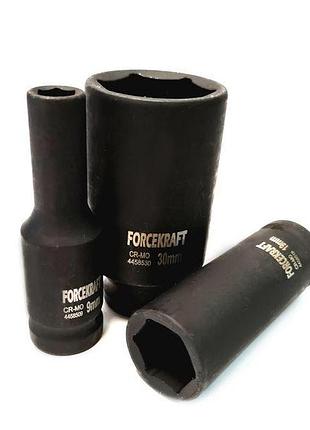 Головка ударная глубокая 21мм (6гр.),1/2" forcekraft fk-4458521