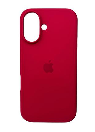 Чохол для смартфона silicone full case aa open cam for apple iphone 16 35, maroon