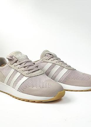 Жіночі кросівки adidas flashback bb5324 сітка замша р. 42 / 26.5 см
