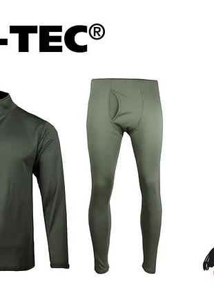 Флисовое термобелье mil-tec thermofleece underwear gen. iii level 2 - olive -11222001
