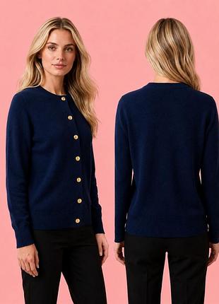 Винтажный кашемировый кардиган свитер кофта the oxford shirt co темно-синий (navy blue)
old money премиум класса