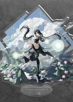 Акриловая коллекционная фигурка wuthering waves - jianxin (1) 15 см