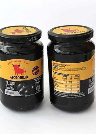Маслины без косточки el toro rojo 340 г